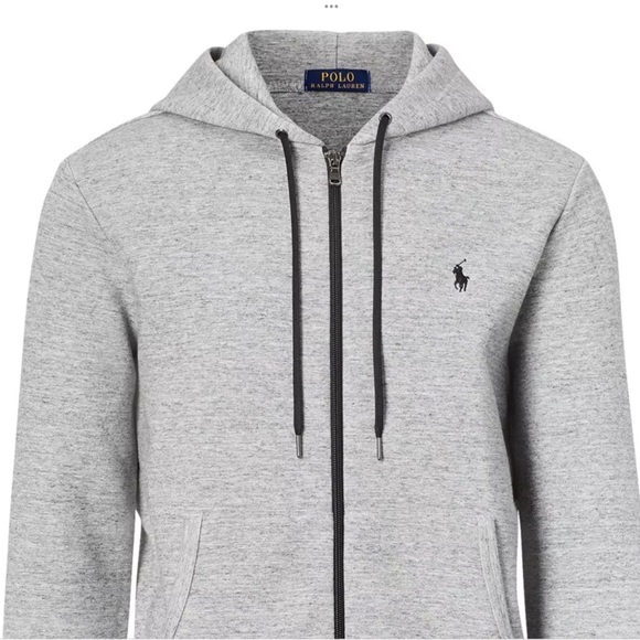 Mens POLO RALPH LAUREN Double-Knit Hoodie 2XL
